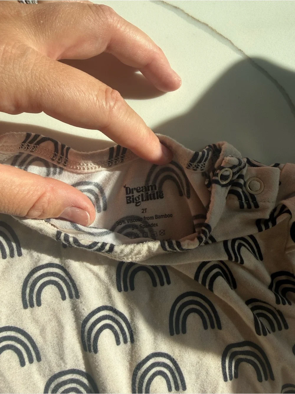 X2 2T bamboo rompers